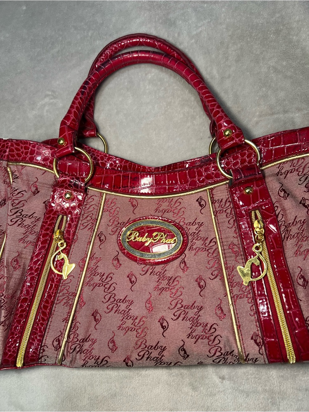 Baby phat Y2K tote shoulder bag - Picture 5 of 9